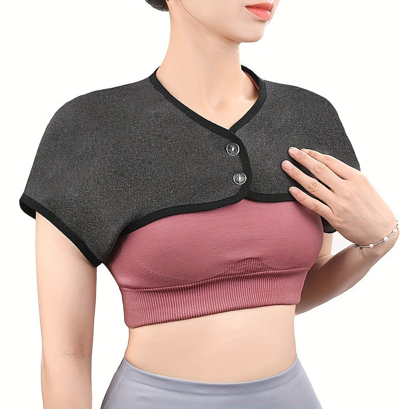 Thin & Versatile Shoulder Protection Warm Neck Shoulder Velvet Camisol