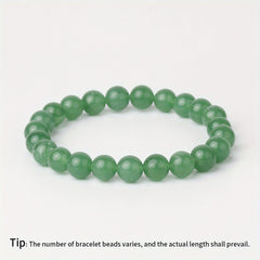 8mm Rose Quartz Stone Bracelet Birthstone Friendship Bracelet