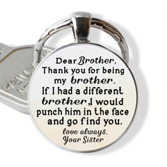 Creative English Keychain for Good Wishes - Extraordinary Texture