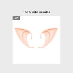 Fairy Pixie Elf Ears Soft Pointed Tips Costume Accessories for Party