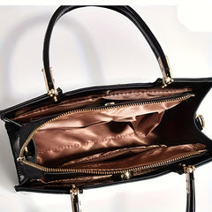 Pattern Briefcase Large Capacity for Work and Business