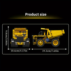 250 pcs Mining Truck Building Blocks Set Toy