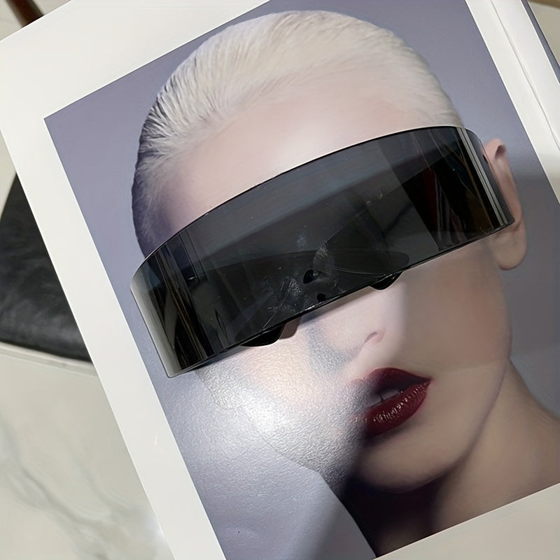 Y2K Cyberpunk Mirror Lens Sunglasses UV400