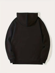 Men's Teddy Bear Print Hoodie & Crossbody Bag