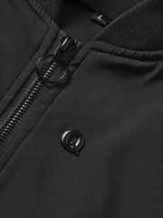 Men's Zip Up Casual Jacket for Spring Fall