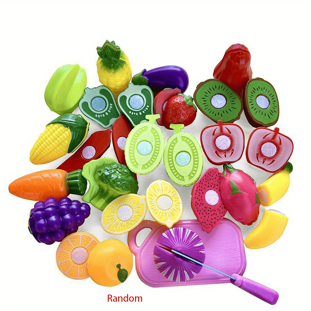 Fruit Cutting Chopping Toy Set for Kids