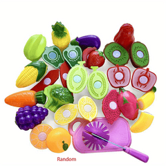 Fruit Cutting Chopping Toy Set for Kids