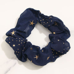 Star Hair Scrunchies Elastic Hair Bands Ponytail Hair Ties