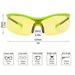 Sports Sunglasses TR90 Frame Photochromic Lens Anti Fog Coated Lens