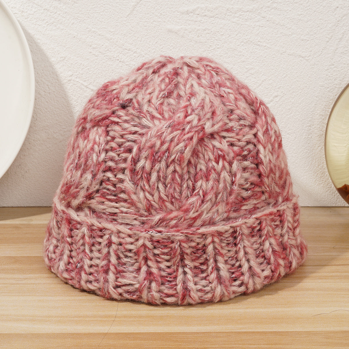 Winter Soft Knit Beanie Hat Warm Skull Cap For Women
