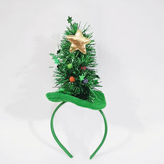 Christmas Tree Headband Christmas Party Hair Hoop 1PCS