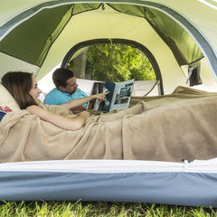 MOON LENCE Pop Up Tent Family Camping Tent For 4 Person