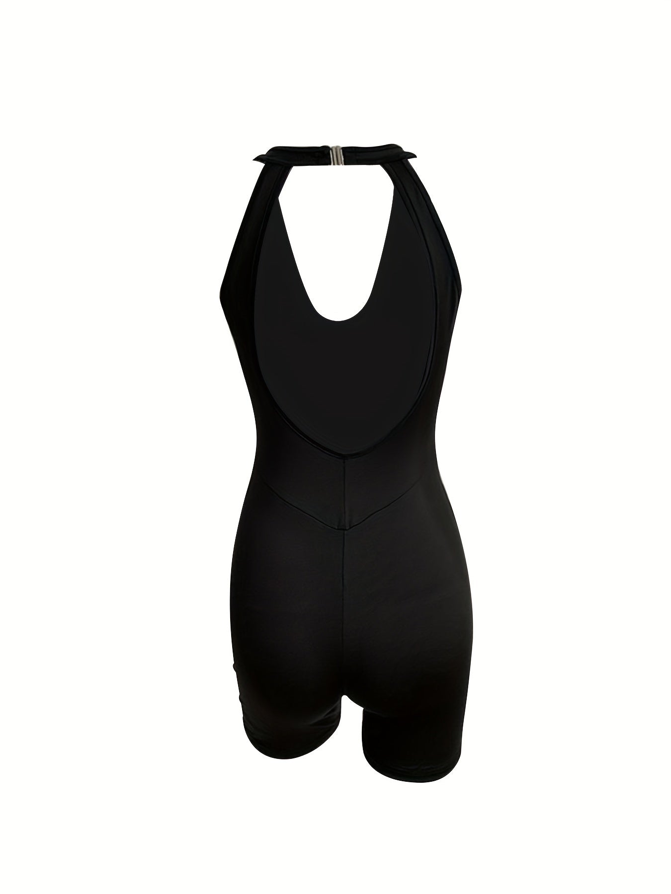 Deep V Neck Slim Romper Jumpsuit Casual Sleeveless Cut Out Romper