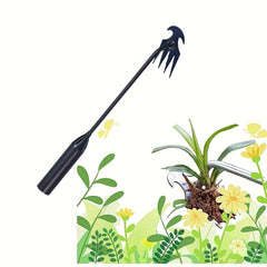 Weeding Tool Forged Long Handle Gardening Hand W
