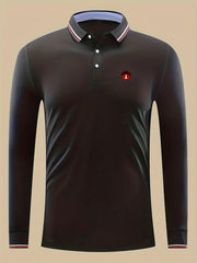Rocket Print Men's Lightweight Polo Shirt
