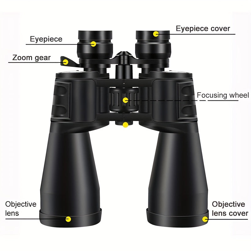 Waterproof Binoculars 20x180 Magnification for Bird Watching