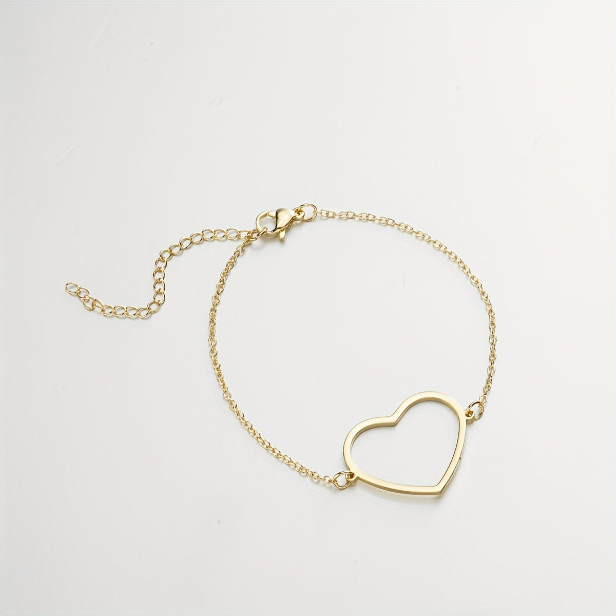 Men's Lightning Round Love Bracelet, Adjustable Charm