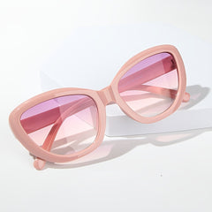 Vintage Ladies Cat Eye Sunglasses Sun Protection Tinted Lenses