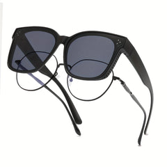 Men's Myopia Glasses & Sunglasses UV Protection Driving Sunglasses