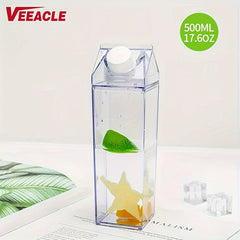 Portable Leakproof Milk Bottle with Cow Pattern