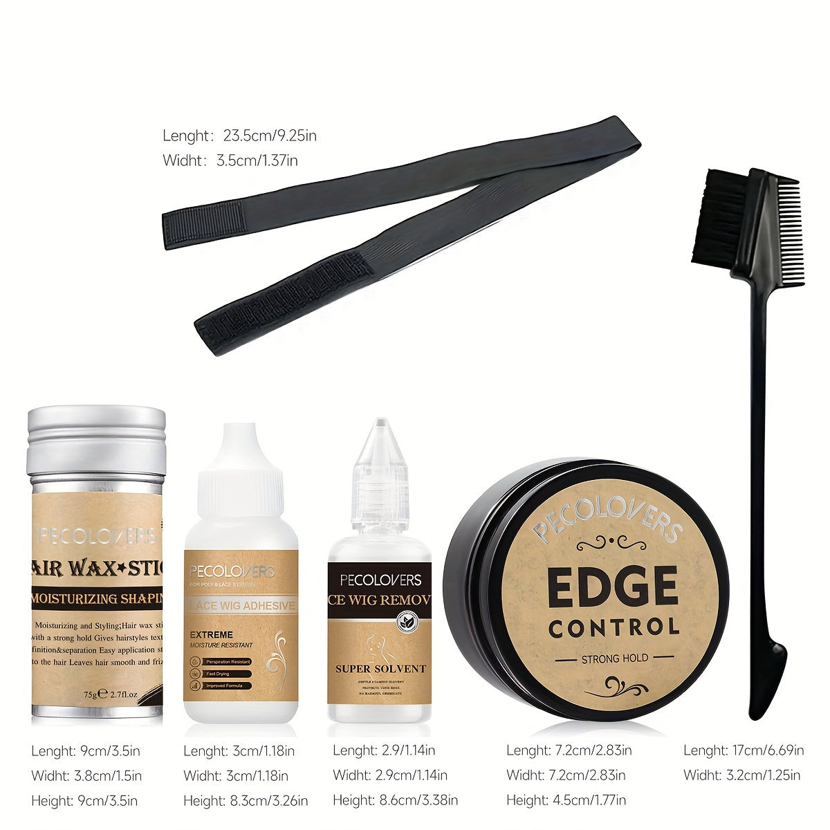 Hair Wax Stick Edge Control Hair Pomade Cream Hair Finishing Stick