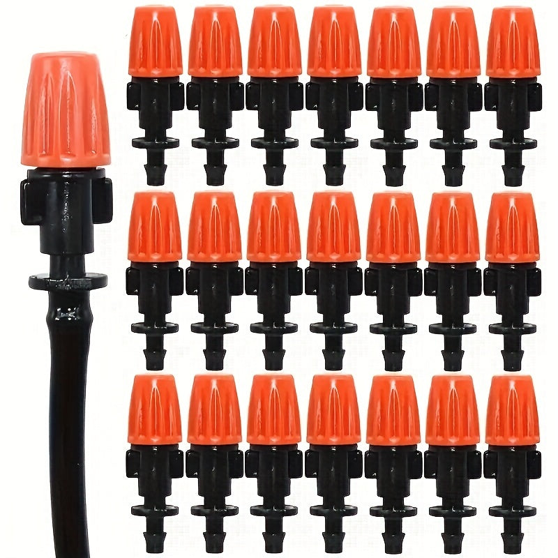 Adjustable Garden Drip Irrigation Misting Atomizing Nozzles