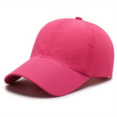 Mesh Breathable Baseball Cap Quick Drying Sun Hat Lightweight Dad Hat