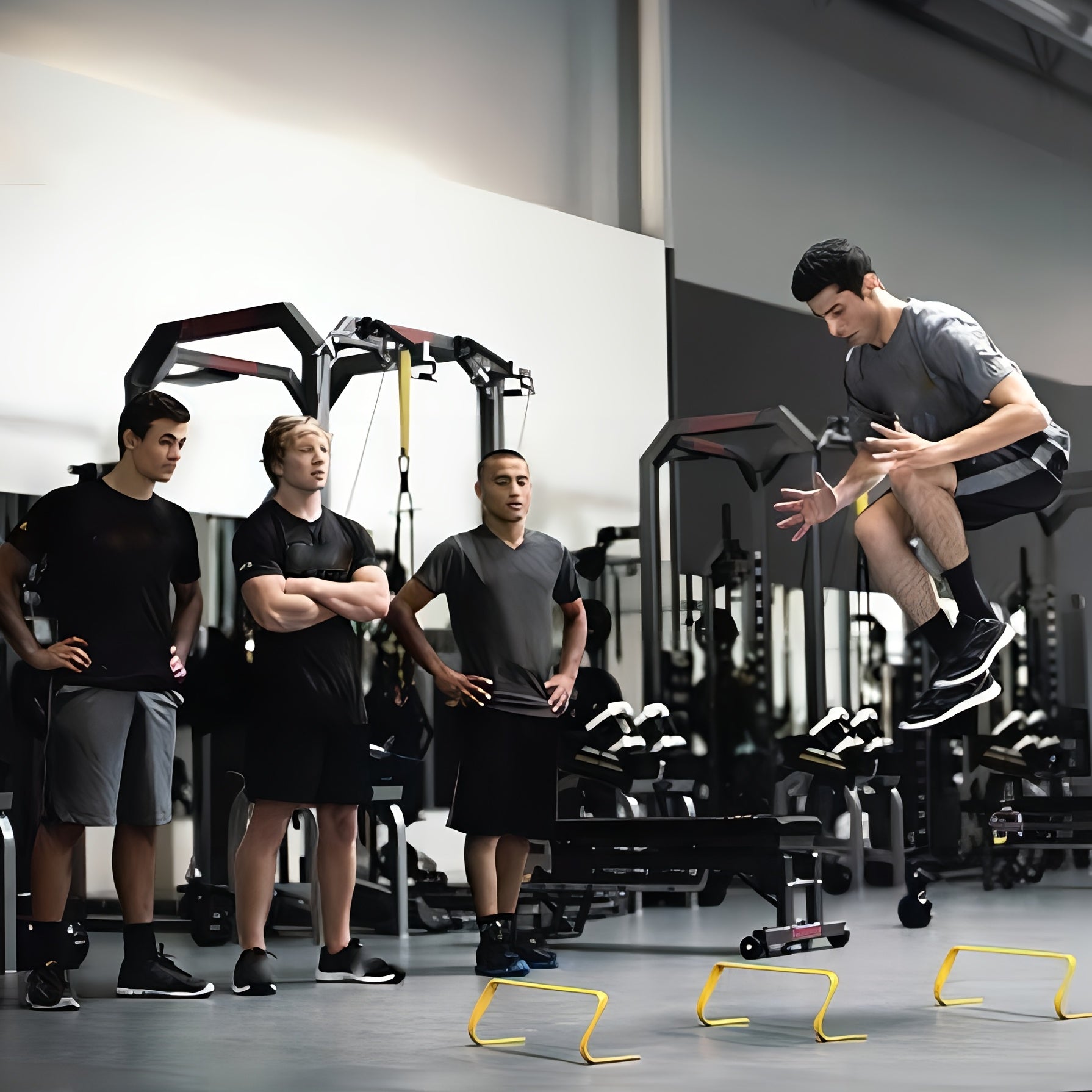 4pcs U Shaped Hurdling Frame For Football Training