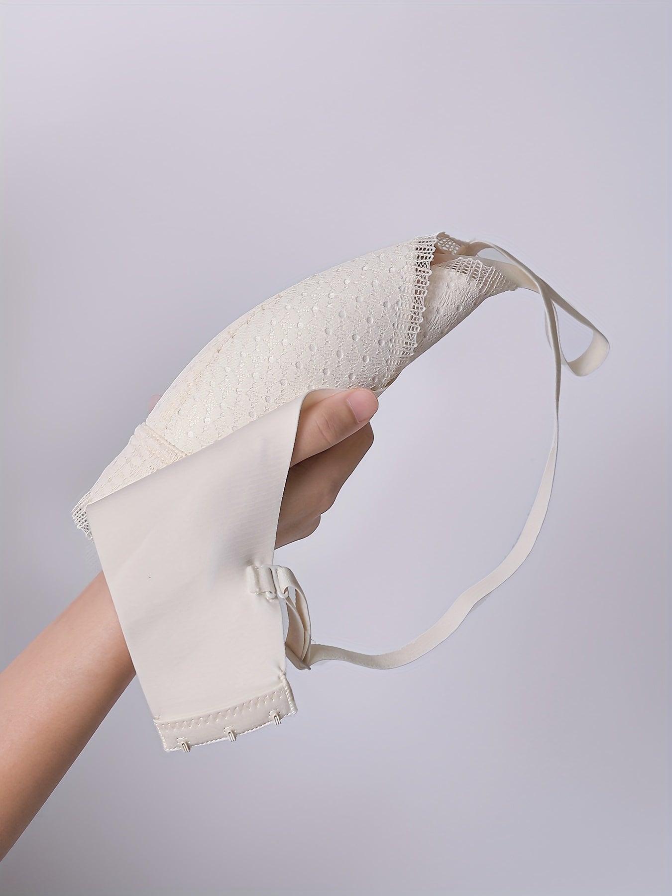 Lace Wireless Push Up Bra - Comfortable & Breathable