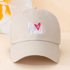Be Kind Embroidery Baseball Cap Unisex Casual Couple Dad Hats
