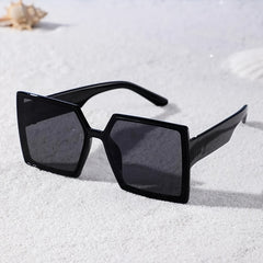 Square Large Frame Sunglasses in 2 Colors