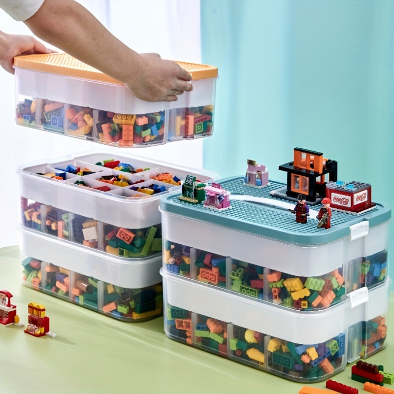 1PC Small Particle Storage Box Toy Parts Classification