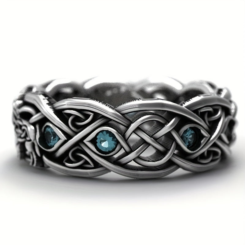 Vintage Wolf Totem Ring for Men