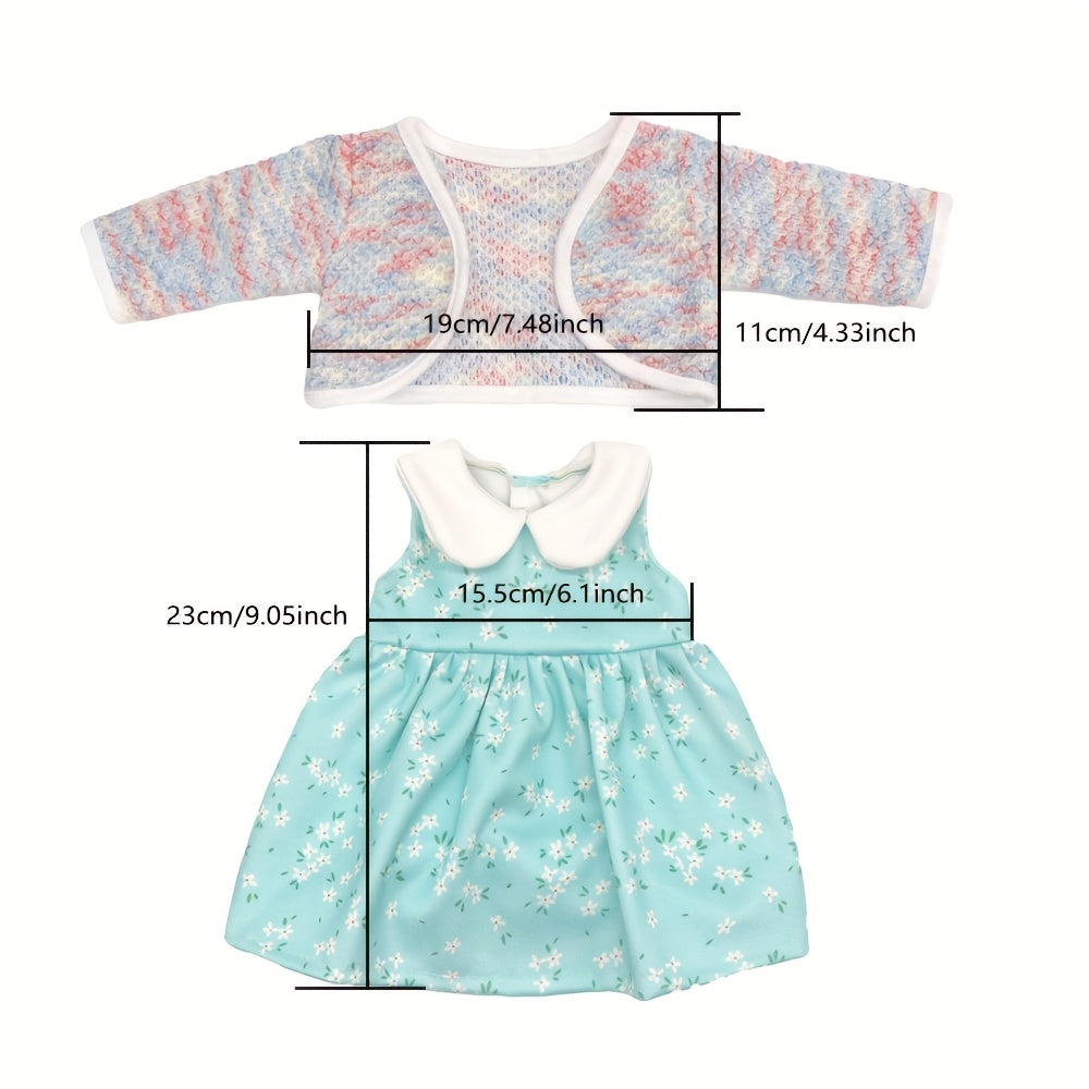 Doll Clothing Set for 18 Inch Dolls Skirt Set Doll Accessories