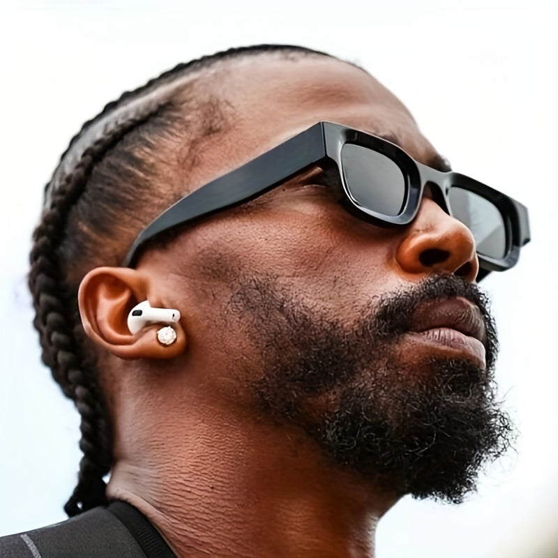 Men's Small Frame Sunglasses UV Resistant Eye Protection Hip hop Punk Style