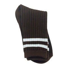 Cozy Striped Mid Tube Socks for Women