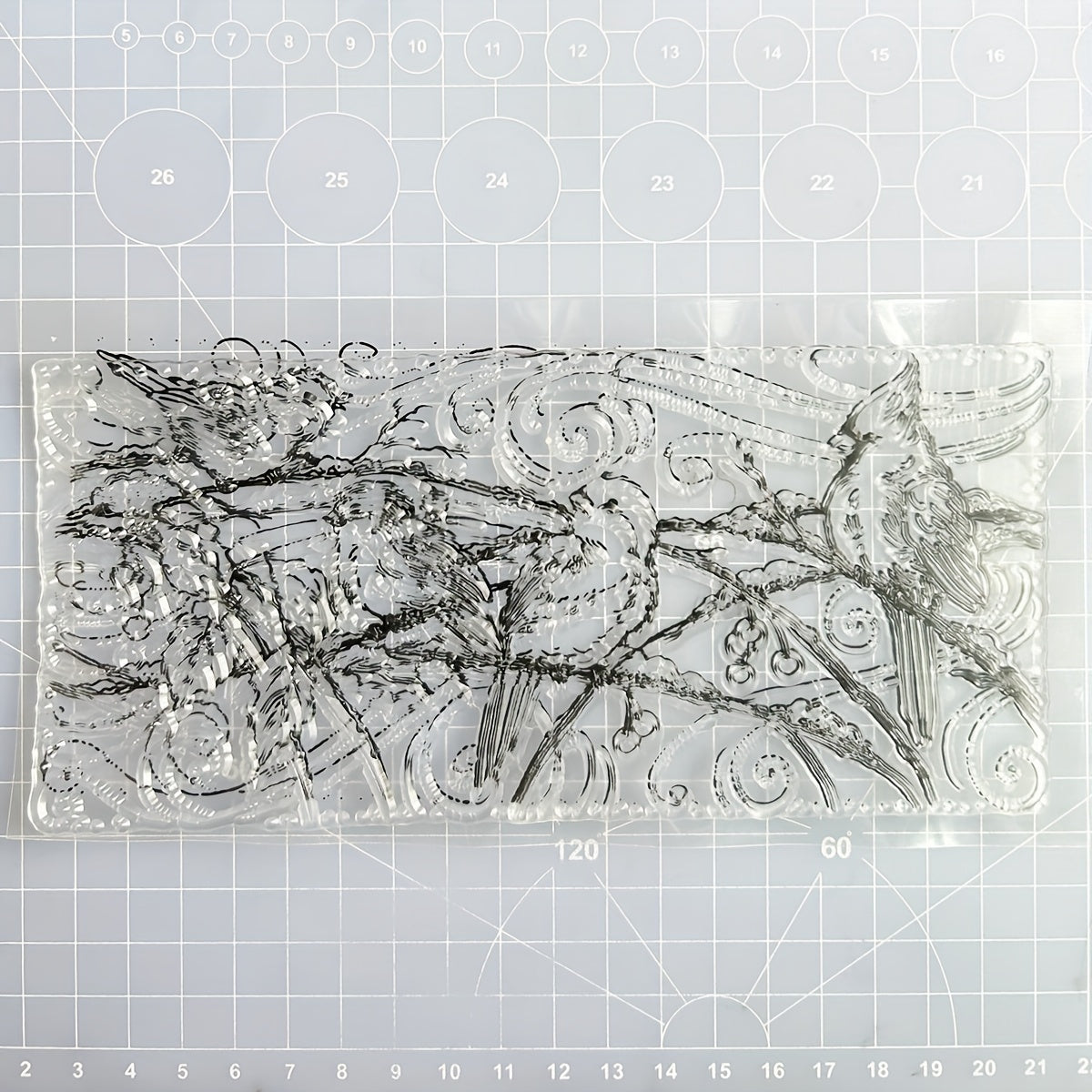 Bird DIY Silicone Transparent Stamp