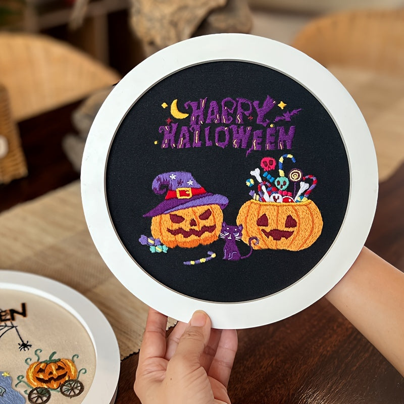 DIY Halloween 3D Embroidery Material Bag