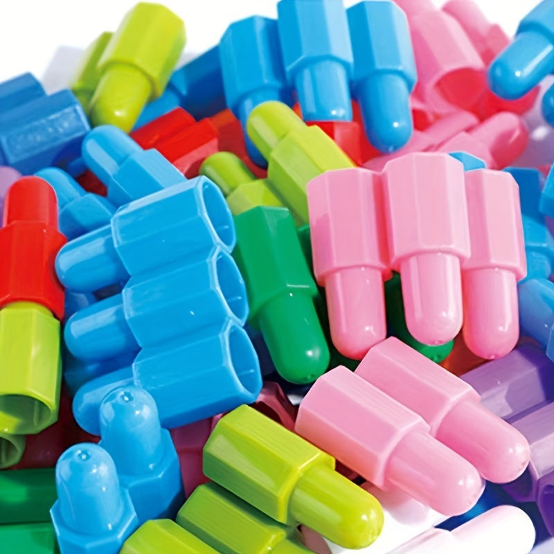 100pcs Building Blocks Set Learning Educational Kit for Kids Ages 3