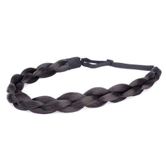 Synthetic Hair Braided Headband Chunky Braids Stretch Hairpiece