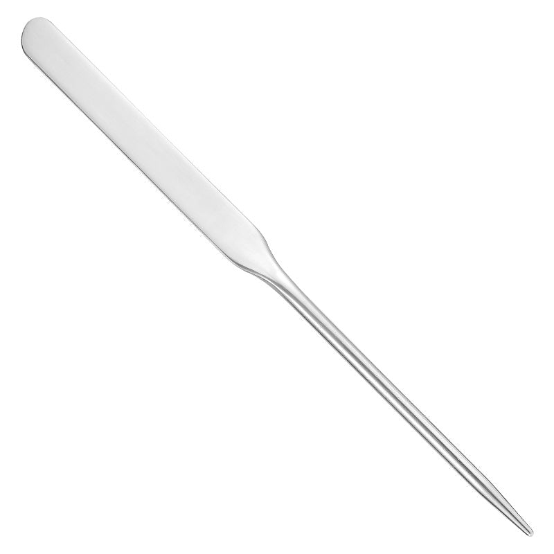 Stainless Steel Makeup Spatulas Long Mixing Stick
