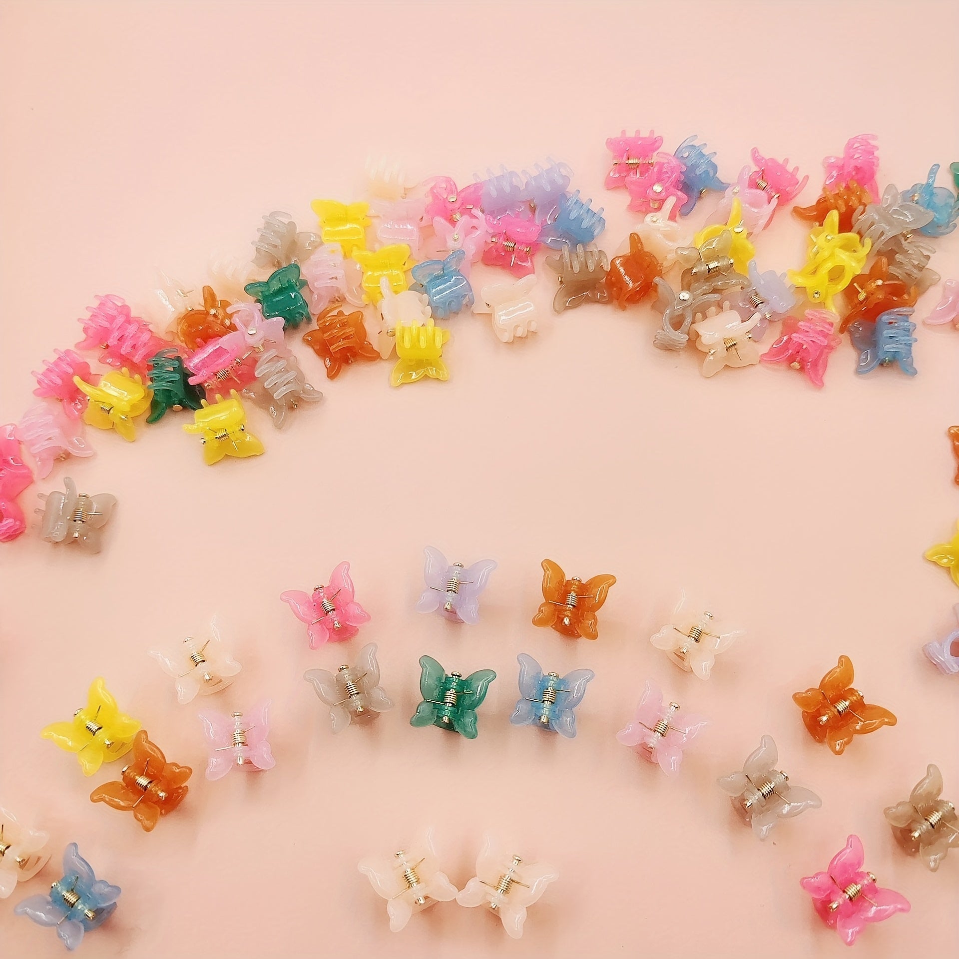 30pcs Mini Butterfly Hair Clips for Women and Girls