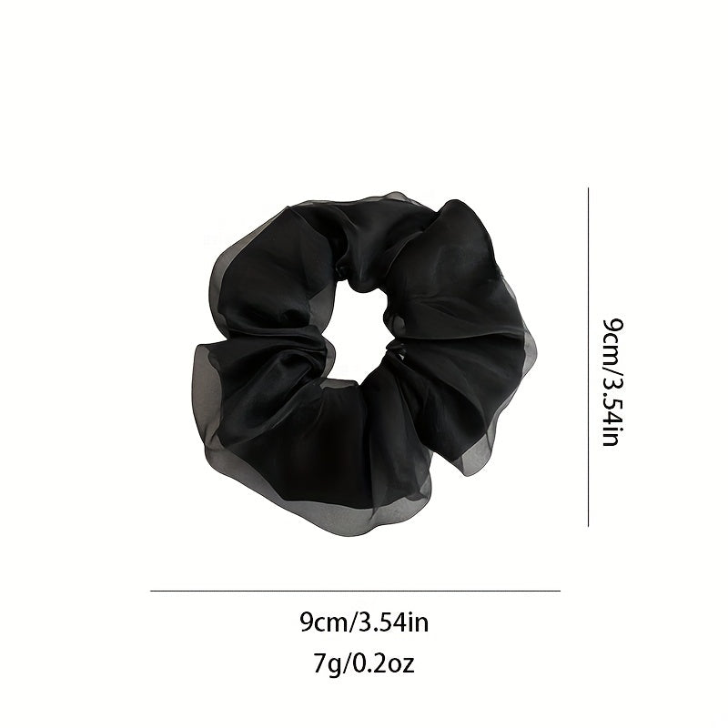 Yarn Large Scrunchie Hair Rope High Elasticity Hair Tie Headdress