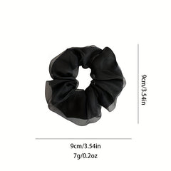 Yarn Large Scrunchie Hair Rope High Elasticity Hair Tie Headdress
