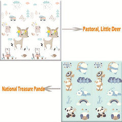 Thick Double-Sided Baby Crawling Mat for Living Room Indoor Use