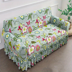Stretch Sofa Slipcover With Skirt Non slip Sofa Cover