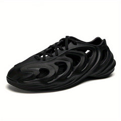 Men's Lightweight Beach Sandals Hollow Out Slip-On
