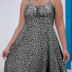  Ditsy Print Cami Dress