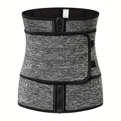 Waist Trainer Tummy Wrap Tummy Control Workout Zipper Slimmer Belly Belt