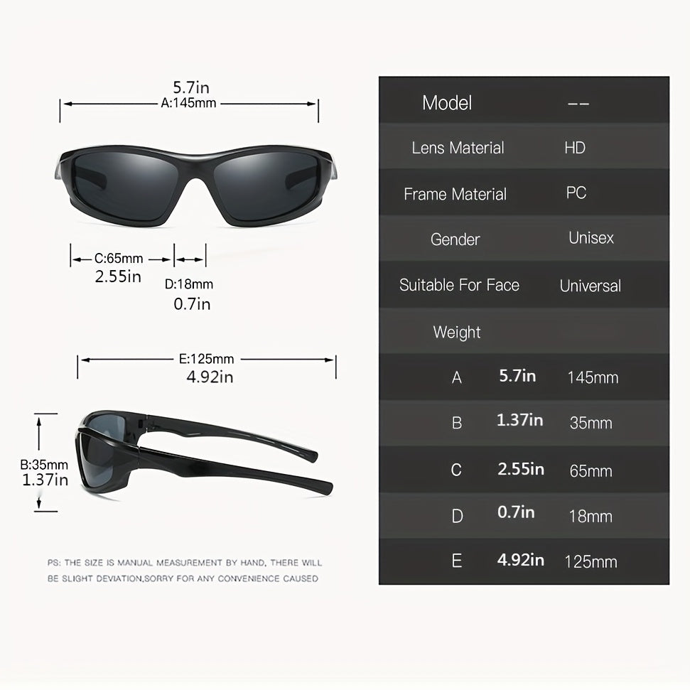 Men's Outdoor Sports Sunglasses for Sun Protection